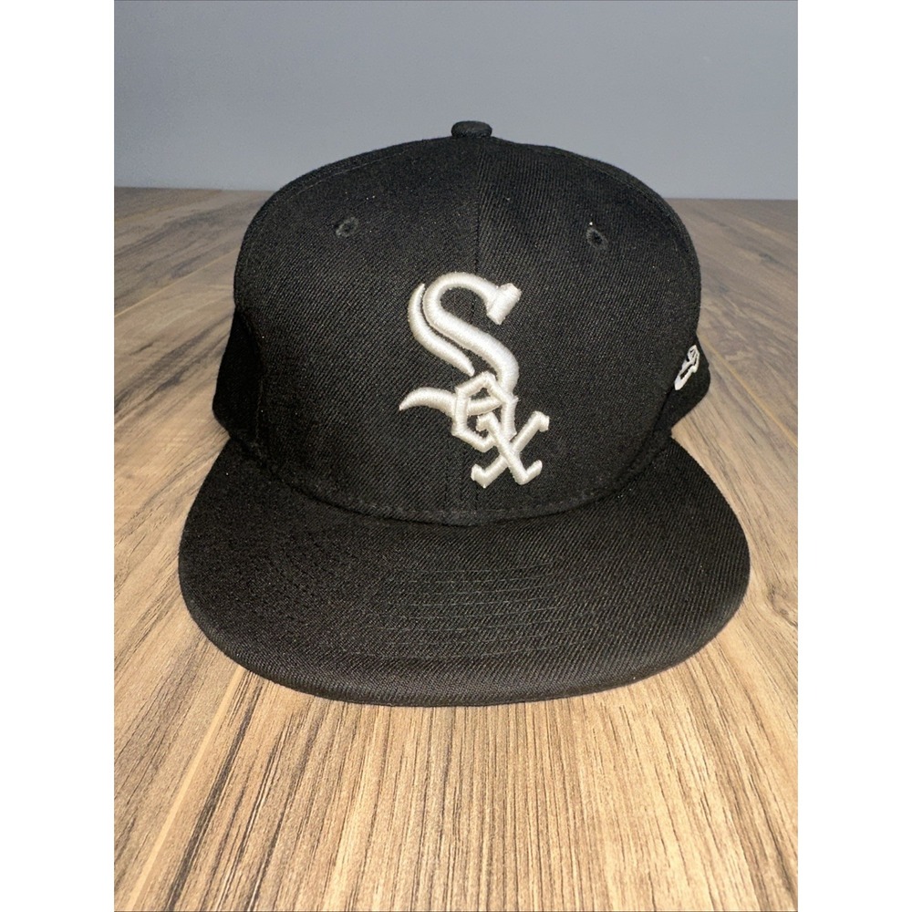 Chicago White Sox New Era Authentic 59FIFTY MLB Fitted Hat Baseball Cap Sz 7-5/8